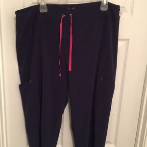 NAVY scrub pants